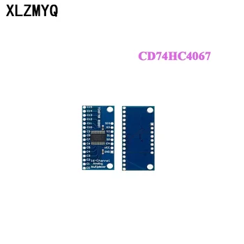  10 шт. CD74HC4067 16-канальный модуль коммутационной платы аналогового цифрового мультиплексора для наборов Arduino DIY