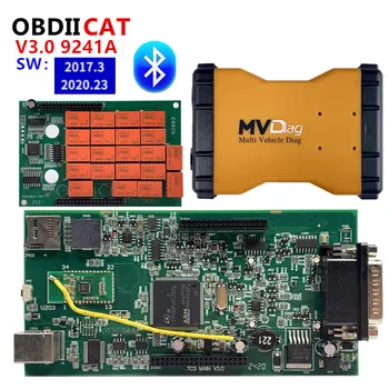 10 шт./лот MVDiag MVD 2020.23 Keygen PCB Multidiag PRO с Bluetooth TCS PRO Plus Авто Грузовик OBD2 Диагностический инструмент НОВЫЙ VCI