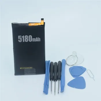 100% оригинальный аккумулятор для батареи DOOGEE S50 5180 мАч Длительное время работы в режиме ожидания Высокая емкость для аккумулятора DOOGEE S50