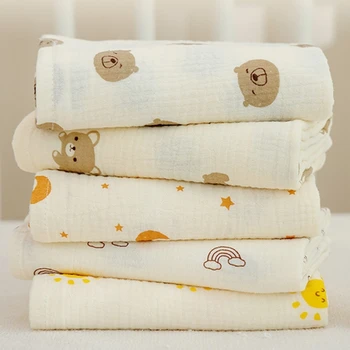 2-слойное детское пеленальное одеяло мультяшные хлопковые детские одеяла для младенцев супер удобный новорожденный обертывание тканевый чехол для коляски