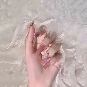 3D INS Style Деликатный Шарм Украшение для ногтей Акрил Красочный Японский Изысканный Бабочка Дизайн ногтей Ювелирные изделия Ногти Подвески
