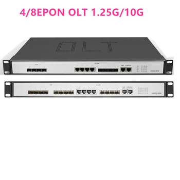 4/8EPON OLT 4/8 PON порт OLT GEPON 4 SFP 1.25G/10G SC ВЕБ-управление Открытое программное обеспечение Открытое программное обеспечение 4pon SFP PX20+ PX20++ PX20++