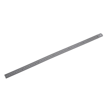 4X нержавеющая сталь 60 см 23,6 дюйма Измерительная длинная прямая линейка