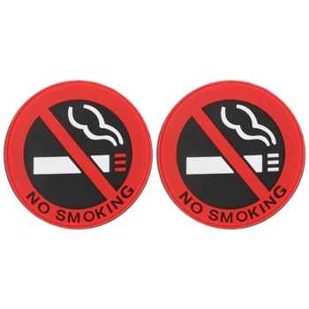 652F NO SMOKING Наклейка Украшение Самоклеящиеся наконечники для знаков Предупреждающие наклейки с логотипом Грузовик Автомобиль Такси Дверь Наклейка Значок Клей Наклейка
