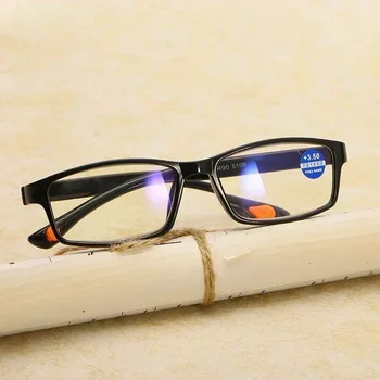 Anti Blue Rays TR90 Очки для чтения Женские сверхлегкие пресбиопические очки для чтения Мужчины Компьютерное чтение Оптические очки