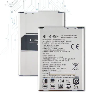 BL-49SF Сменный аккумулятор для LG H735T H525N G4mini G4 Beat G4S h736 BL 49SF BL49SF 2300 мАч с трек-кодом