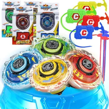 Infinity Nado 3 Crack Series 2 в 1 Split Трансформирующийся металлический Nado Gyro Battle Spinning Top With Launcher Anime Kids Toy Подарок