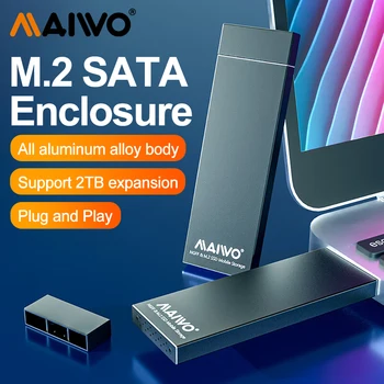 MAIWO M.2 SATA Мобильный жесткий диск Интерфейс SATA-USB 3.0 SSD Твердотельный накопитель Ноутбук M2 Полностью алюминиевая внешняя коробка