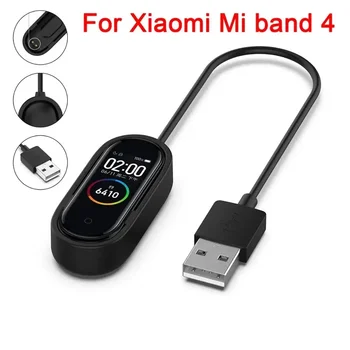 on My Xiomi Mi Band 4 Зарядное устройство для Xiaomi Mi Band 4 band4 M4 глобальная версия Быстрая зарядка Аксессуары для замены смарт-браслета