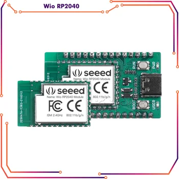 Raspberry Pi Pico Wio RP2040 Несущая плата модуля WiFi Чип WiFi Мини-плата разработки 2.4G Wireless