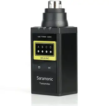 Saramonic SR-XLR4C VHF Беспроводной подключаемый микрофонный передатчик XLR для профессионального видеомикрофона SR-WM4C