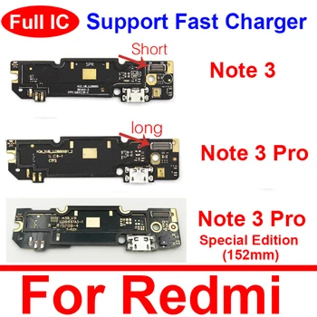 USB зарядная плата для Xiaomi Redmi Note 3 Note 3 Pro SE USB Зарядное устройство Док-станция Usb-порт Гибкий кабель Запасные части