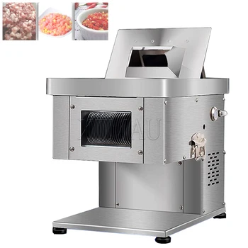 Автоматическая ломтерезка для мяса Коммерческая многофункциональная машина для нарезки свежего мяса Бытовая ломтик для бараньих рулетов 220 В
