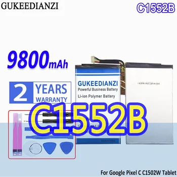  Аккумулятор высокой емкости GUKEEDIANZI C1552B 9800 мАч для планшета Google Pixel C C1502W Bateria