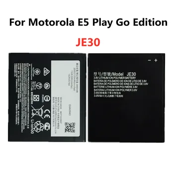  Аккумуляторная батарея высокой емкости 2120 мАч JE30 для Motorola Moto E5 Play Go Edition Аккумулятор для мобильного смартфона JE30 Батареи