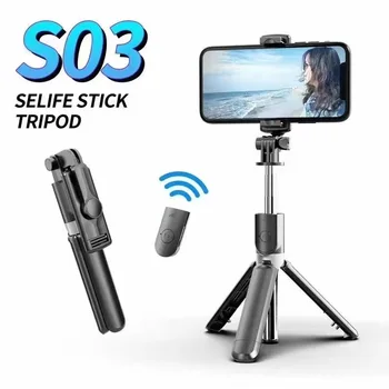 Беспроводная селфи-палка с Bluetooth для мобильного телефона Iphone Android Selfie Rod с дистанционным управлением для подвального сотового телефона Boom