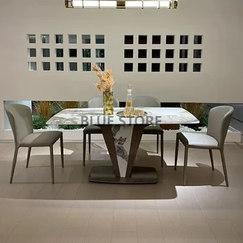 высокий серый кухонный обеденный стол поднос скандинавский современный офис ресторан журнальные столики компьютерная гостиная esstische домашняя мебель