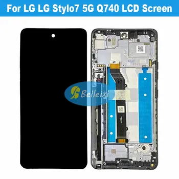 Для LG Stylo 7 5G Q740 ЖК-дисплей Дигитайзер с сенсорным экраном в сборе Запасные части для LG Stylo 7 LCD
