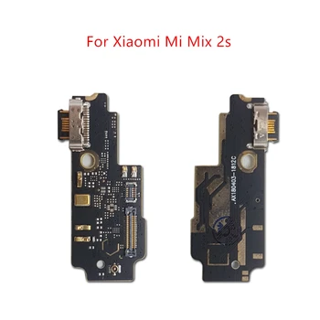  для Xiaomi Mi Mix 2s USB Зарядное устройство Порт Док-станция Разъем Печатная плата Лента Гибкий кабель Порт зарядки Замена компонентов Запасные части