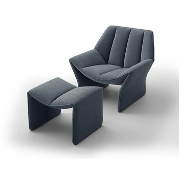 минималистичный дизайн мастер досуга М-образное кресло модель комната стекловолокно пластик креативный одноместный ленивый диван