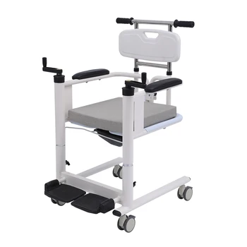 Многофункциональное кресло для транспортировки пациентов с ограниченными возможностями с ручным подъемником и колесиками