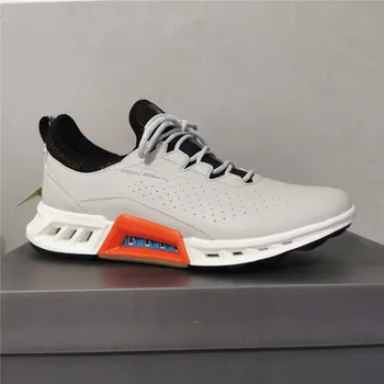 Новая обувь для гольфа из натуральной кожи для мужчин Бренд Открытый бренд Кроссовки для тренировок по гольфу Кожаные кроссовки для гольфа