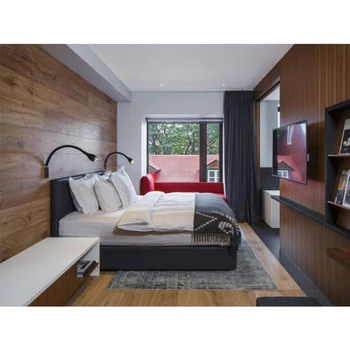 Новое поступление Изголовье кровати для отеля в американском стиле, Американская гостиничная мебель HPL, Спальня для американского отеля