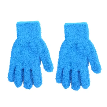 Перчатки из микрофибры Перчатки для уборки укромных уголков Кранни Перчатки для вытирания пыли для мойки и уборки Пятипальцевая работа по дому