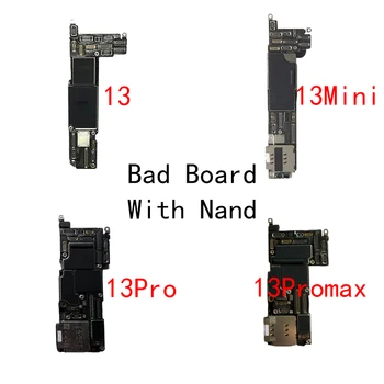 Поврежденная плата Плохая материнская плата с NAND для iPhone 13 Pro Max Mini 13Pro Разборка Технические навыки Обучение Обслуживание