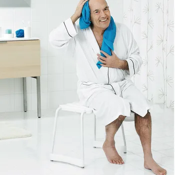  Простая многофункциональная подставка для ног Ванная комната Душ Специальные табуреты Стул для ванны для пожилых людей Унитаз Противоскользящая стабильная скамейка для ванны