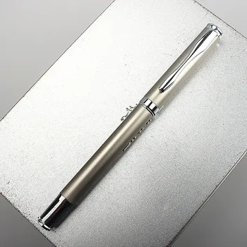 Роскошная высококачественная металлическая шариковая ручка Бизнес-офис Шариковая ручка со средним наконечником Новые канцелярские принадлежности для школьников
