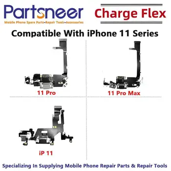 Совместим с iPhone 11 11Pro 11 Pro Максимальная зарядка FLex Зарядка Порт Замена USB-зарядного устройства Плата