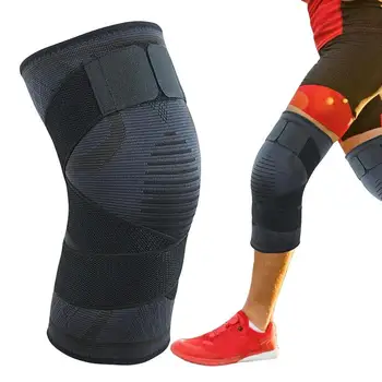 Футбольные наколенники Спортивная скоба для поддержки колена Противоскользящие наколенники Защитные щитки для бега Волейбол Футбол