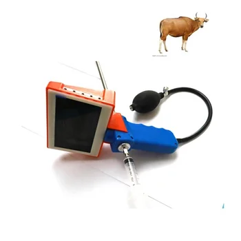 Цифровой визуальный эндоскоп для осеменения крупного рогатого скота, коровы, лошади, искусственного эндоскопа, устройства для спермы